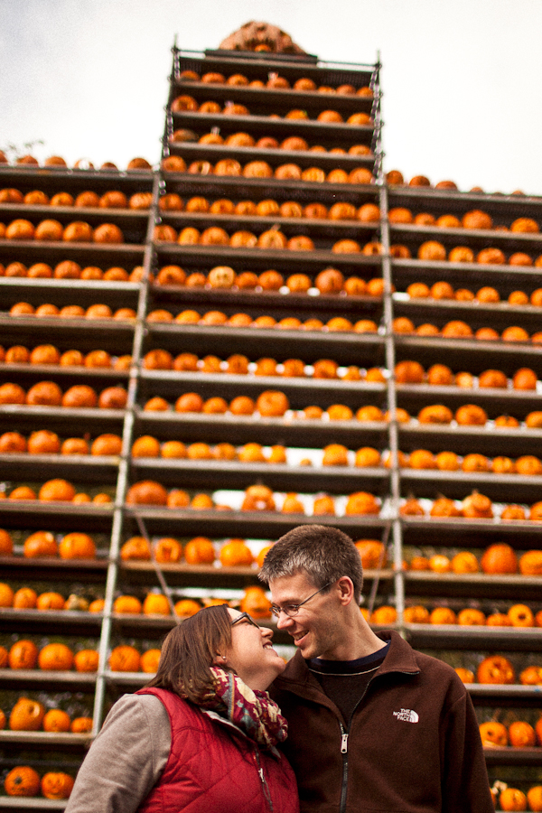Keene NH Pumpkin Festival Engagement Photos